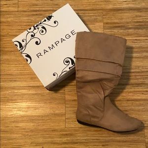 Never worn Korrie under the knee boots